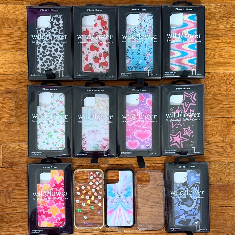 Wildflower Phone Cases for iPhone 13/14
